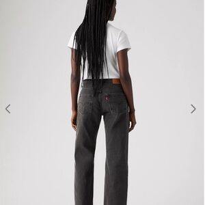 Levi's Black 501 Ankle Cut